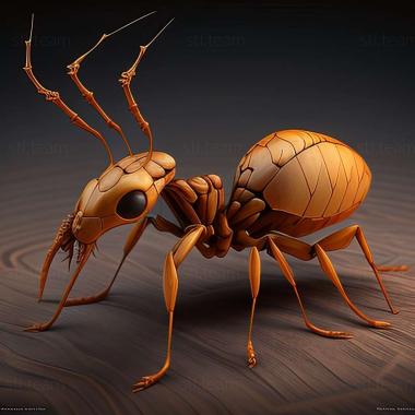 3D model Pheidole rhea (STL)